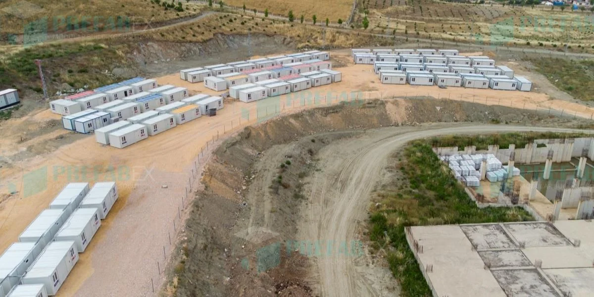 Mobile Container Relief Camps in Turkey